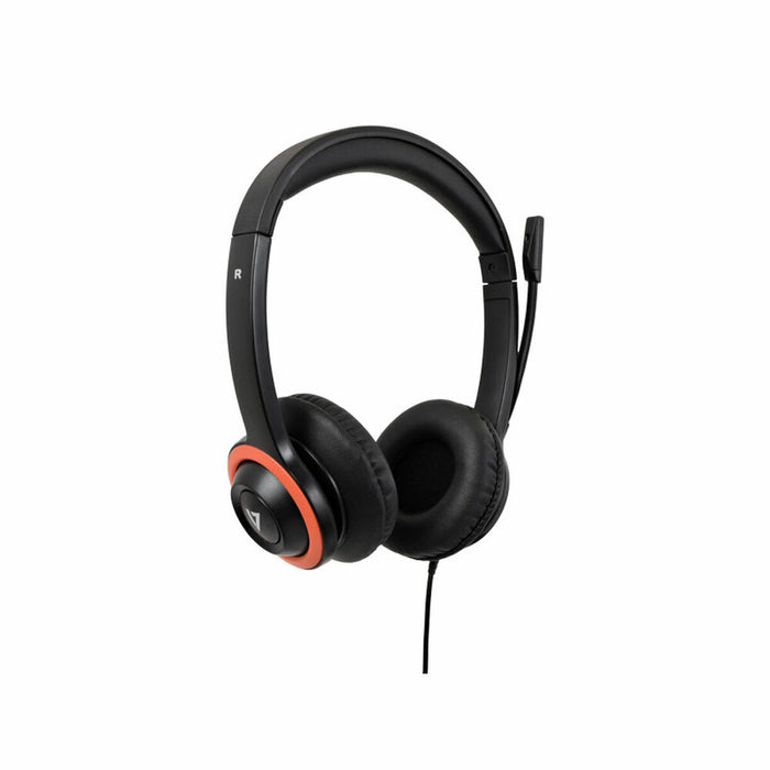Căști cu Microfon V7 HA530E               Negru