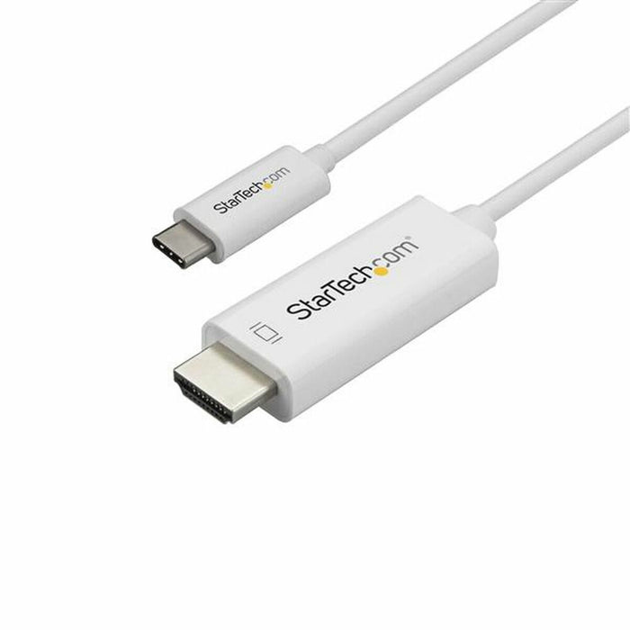 Adaptor USB C la HDMI Startech CDP2HD1MWNL Alb