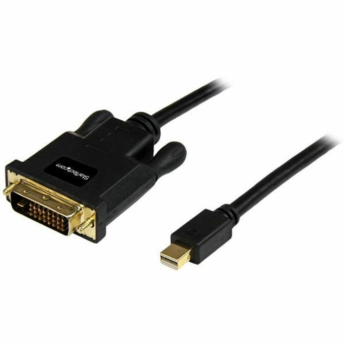 Adaptor Mini DisplayPort la DVI Startech MDP2DVIMM6B          (1,8 m) Negru 1.8 m