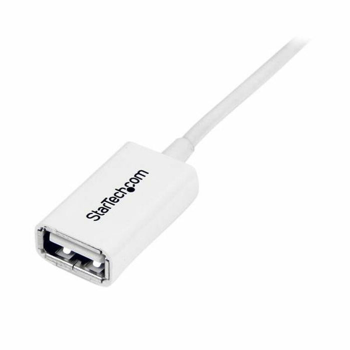 Cablu USB Startech USBEXTPAA2MW         USB A Alb