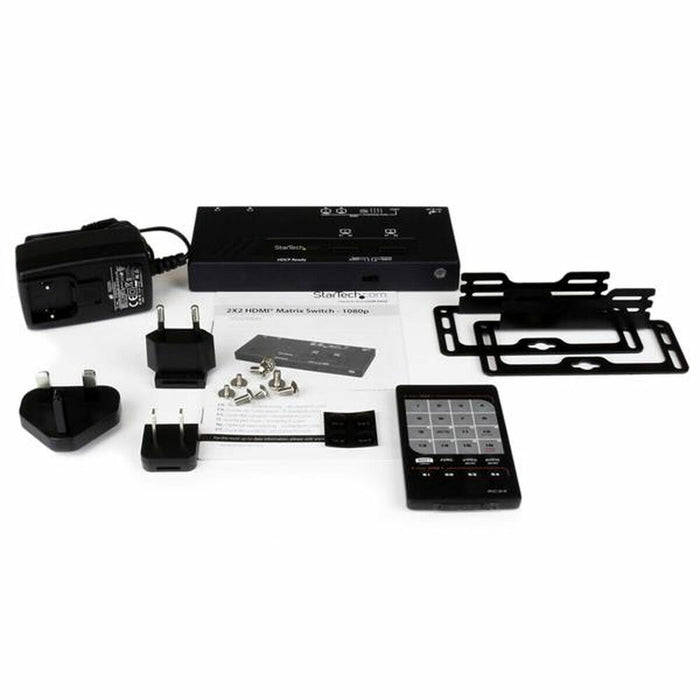 Switch HDMI Startech VS222HDQ Negru