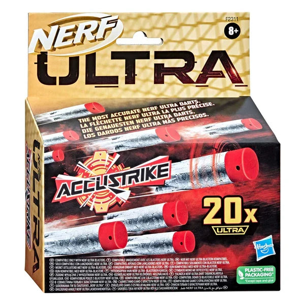 Rezerve de săgeți Hasbro Nerf Ultra AccuStrike, 20 bucăți, 8+ ani