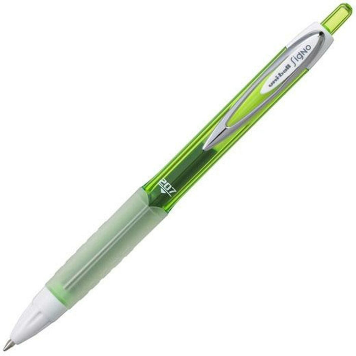 Stilou cu cerneală lichidă Uni-Ball Signo Verde 0,4 mm (12 Piese)
