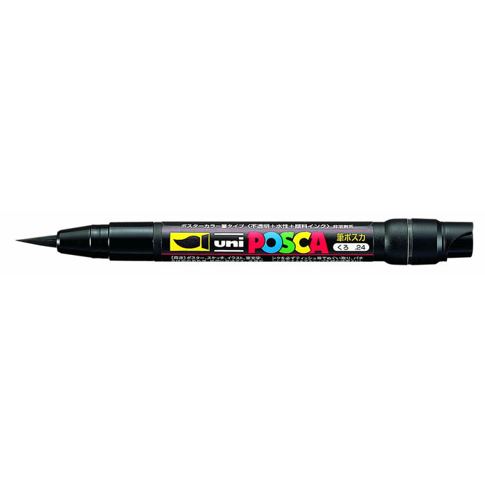 Carioci POSCA PCF-350 Negru (5 Unități)