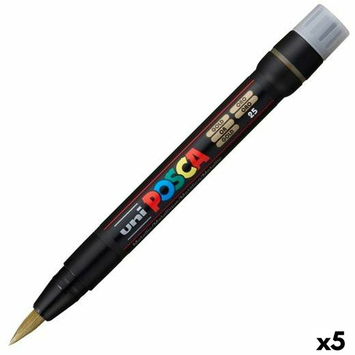 Carioci POSCA PCF-350 Auriu* (5 Unități)