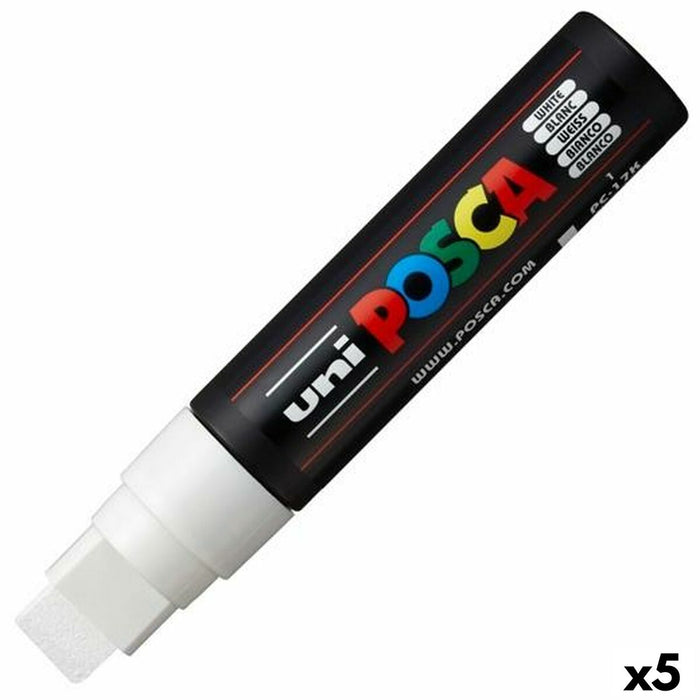 Carioci POSCA PC-17K Alb 5 Unități
