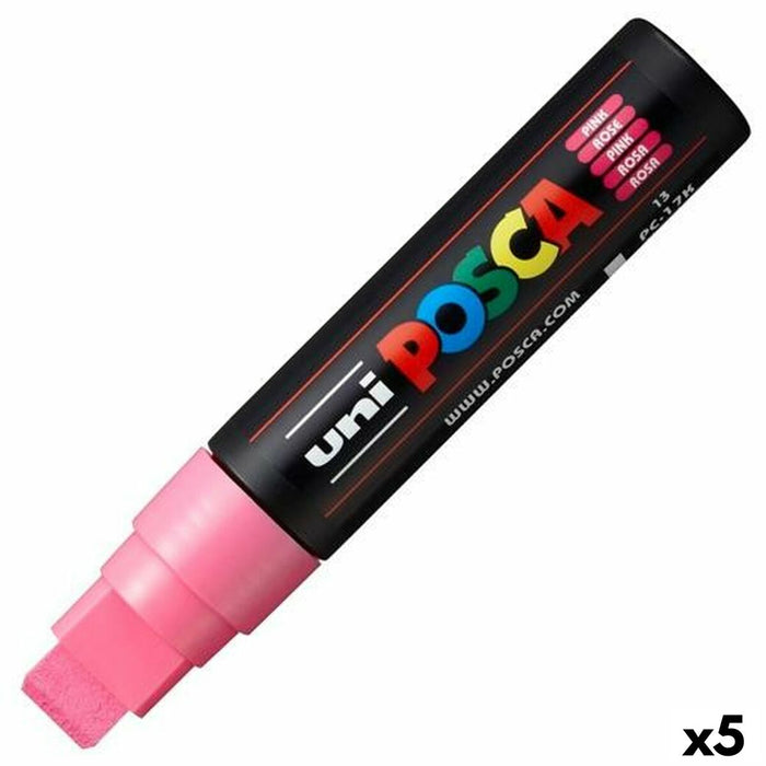 Marker POSCA PC-17K Roz (5 Unități)