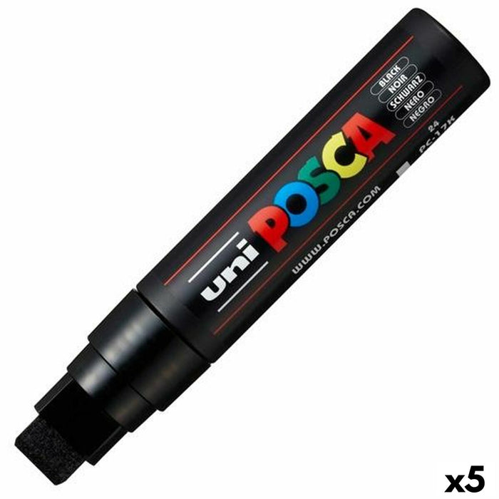 Carioci POSCA PC-17K Negru (5 Unități)