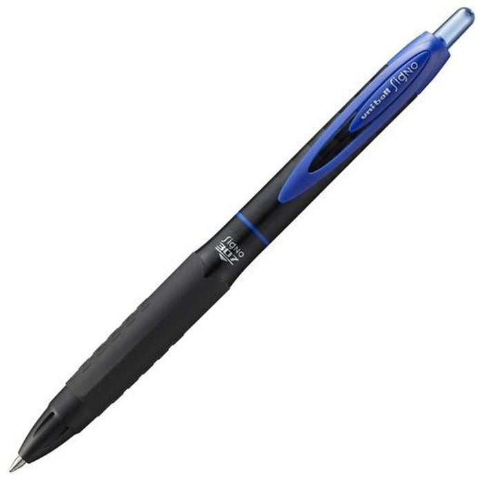 Stilou cu cerneală lichidă Uni-Ball Rollerball Signo UMN-207F Albastru 0,4 mm (12 Piese)