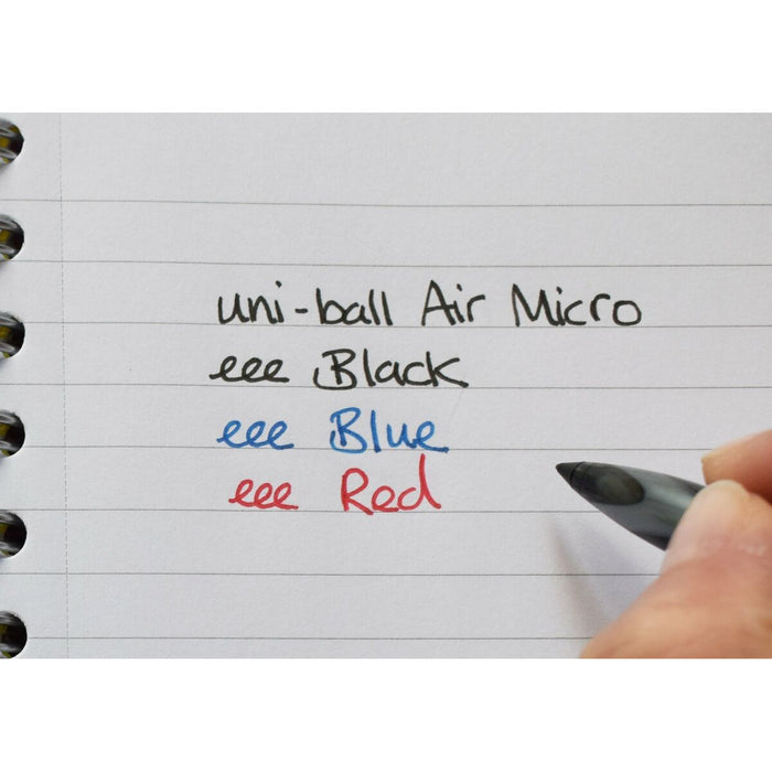 Stilou cu cerneală lichidă Uni-Ball Air Micro UBA-188-M Roșu 0,5 mm (12 Piese)