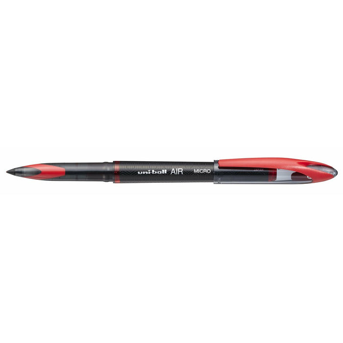 Stilou cu cerneală lichidă Uni-Ball Air Micro UBA-188-M Roșu 0,5 mm (12 Piese)