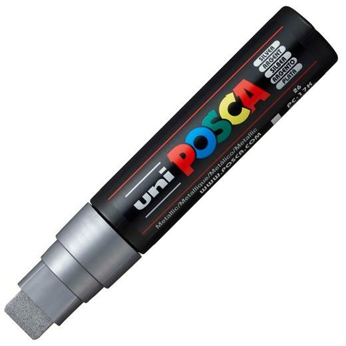 Marker POSCA PC-7M Argintiu (5 Unități)