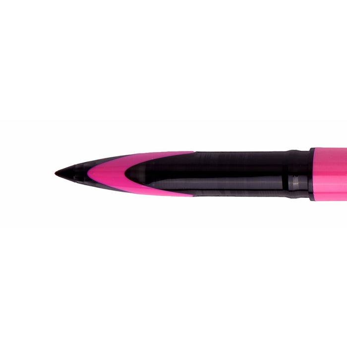 Stilou cu cerneală lichidă Uni-Ball Air Micro UBA-188E-M Roz 0,5 mm (12 Piese)