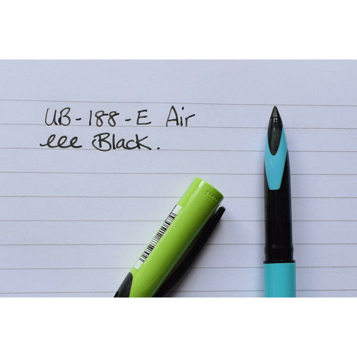 Stilou cu cerneală lichidă Uni-Ball Air Micro UBA-188E-M Albastru celest 0,5 mm (12 Piese)