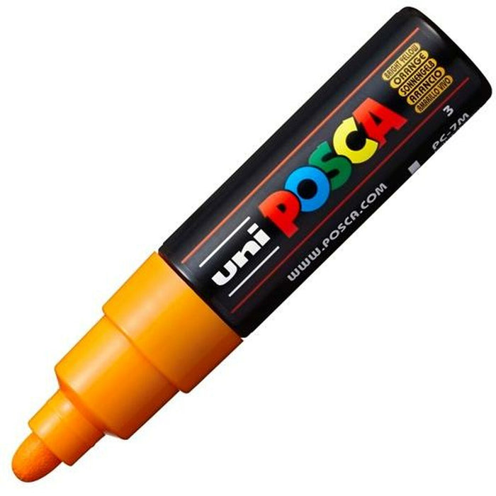 Marker permanent POSCA Portocaliu (6 Unități)