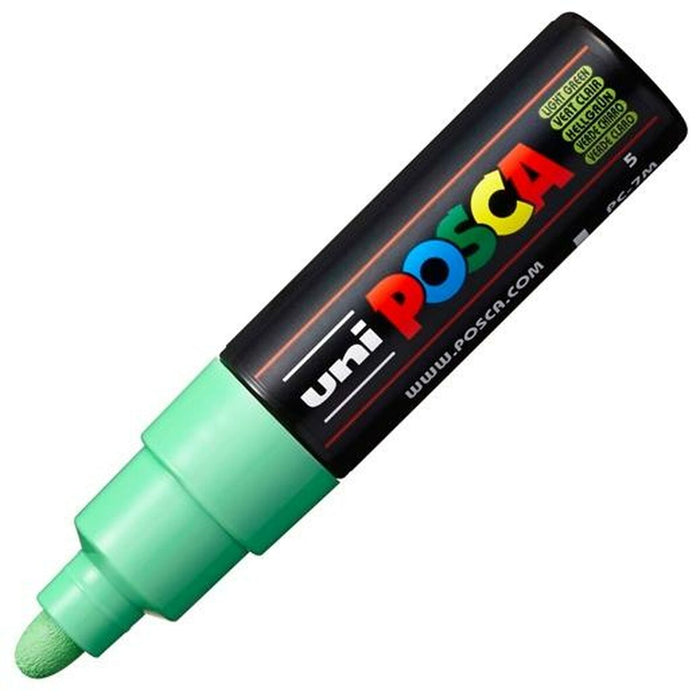 Carioci POSCA PC-7M Verde deschis (6 Unități)