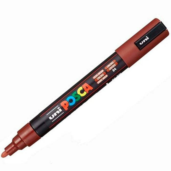 Marker POSCA PC-5M Maro (6 Unități)