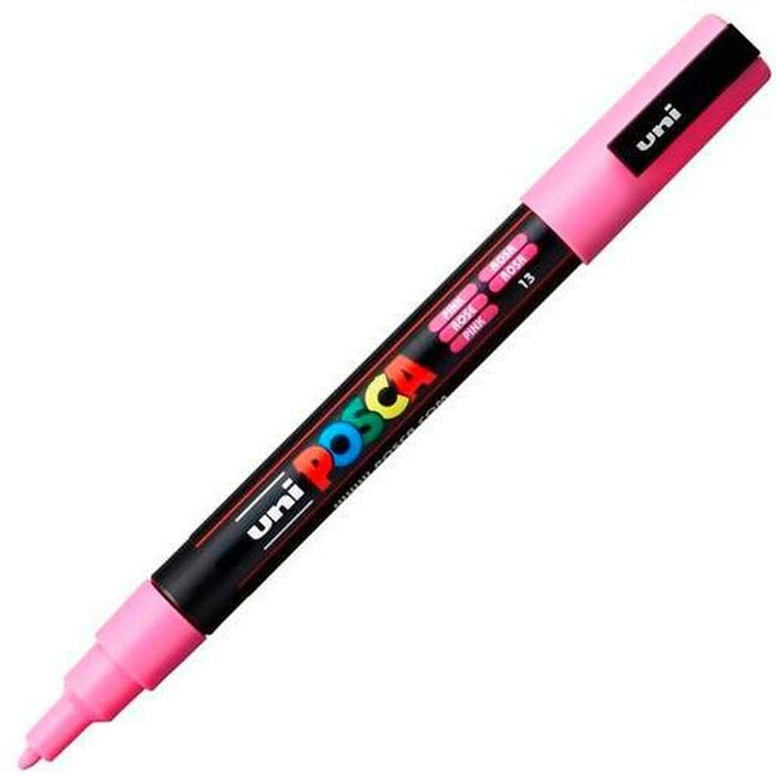 Marker POSCA PC-3M Roz (6 Unități)
