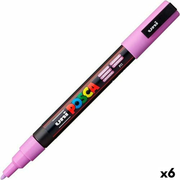 Marker POSCA PC-3ML Lavandă (6 Unități)