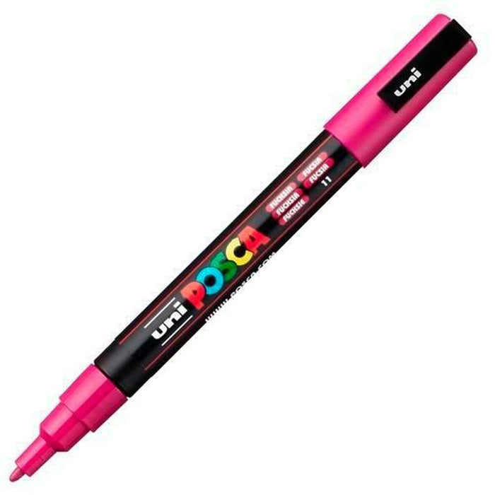 Marker POSCA PC-3M Fucsia (6 Unități)
