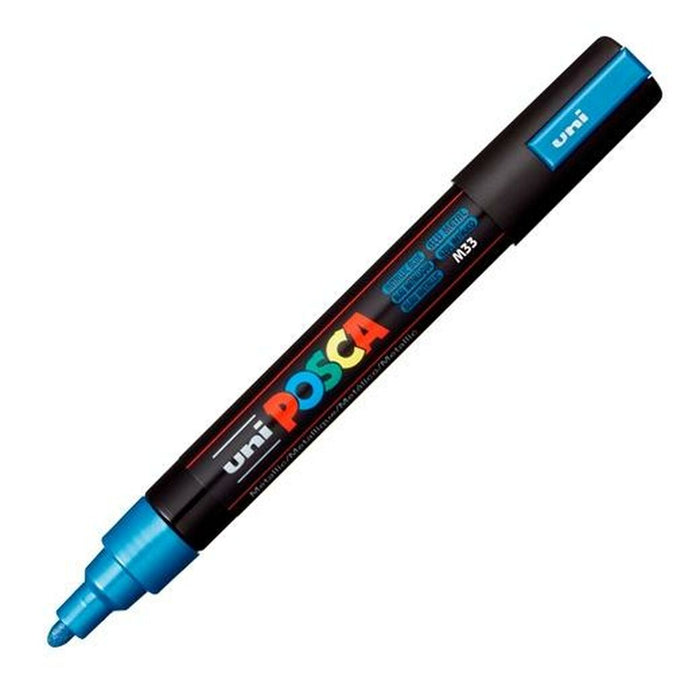 Carioci POSCA PC-5M Albastru (6 Unități)