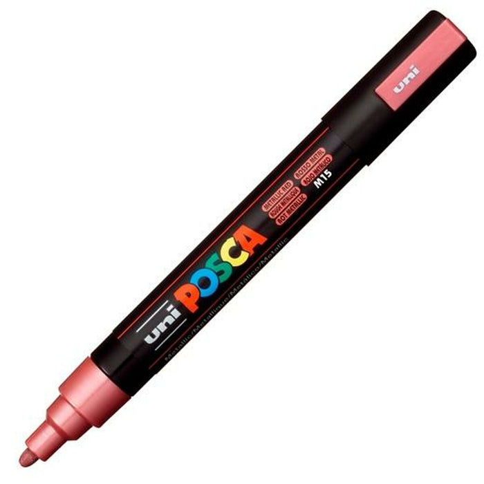 Marker POSCA PC-5M Roșu (6 Unități)