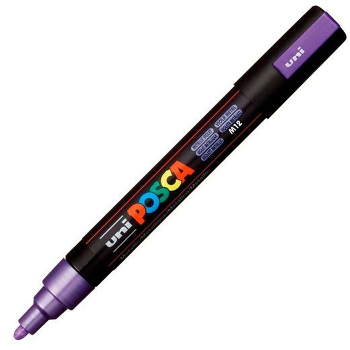 Carioci POSCA PC-5M Violet (6 Unități)