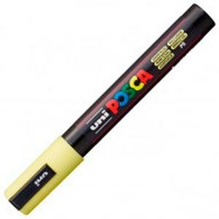 Marker POSCA PC-5M Galben (6 Unități)