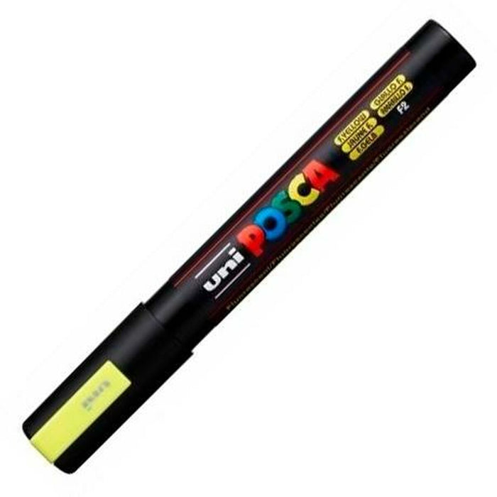 Carioci POSCA PC-5M Galben (6 Unități)