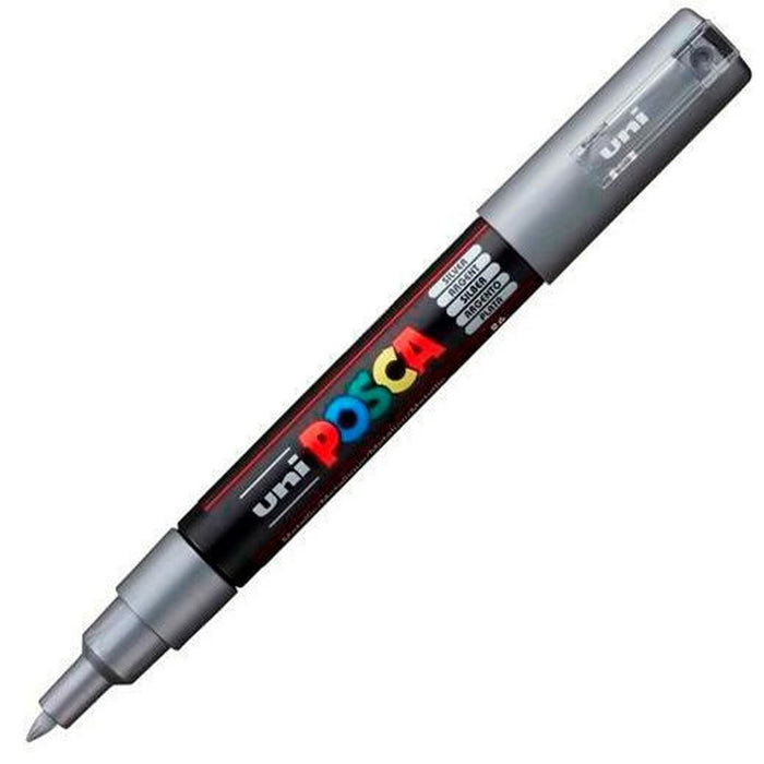 Carioci POSCA PC-1M Argintiu (6 Unități)