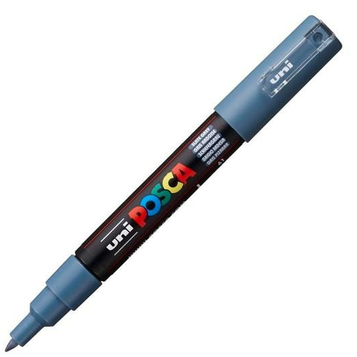 Carioci POSCA PC-1M Gri închis (6 Unități)