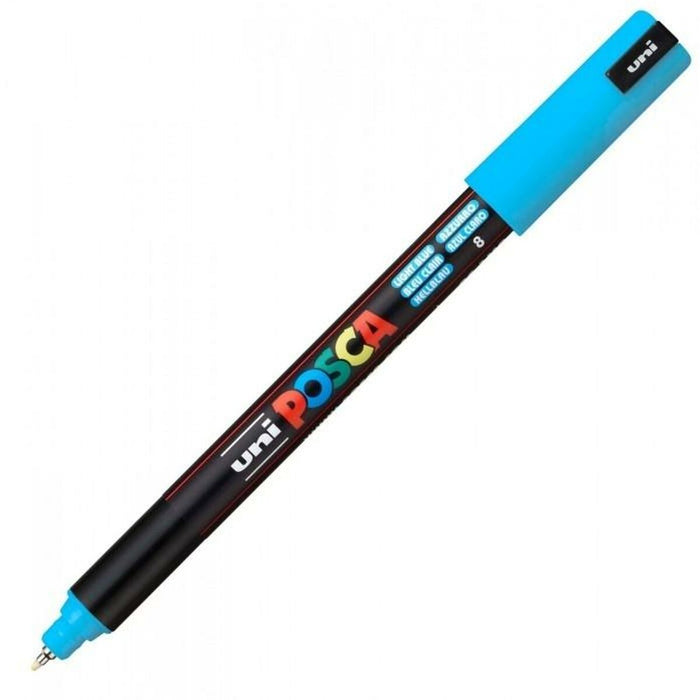 Carioci POSCA PC-1MR Albastru Albastru deschis (6 Unități)
