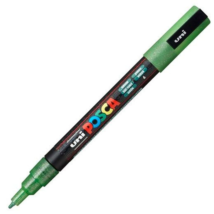 Marker POSCA PC-3ML Verde (6 Unități)