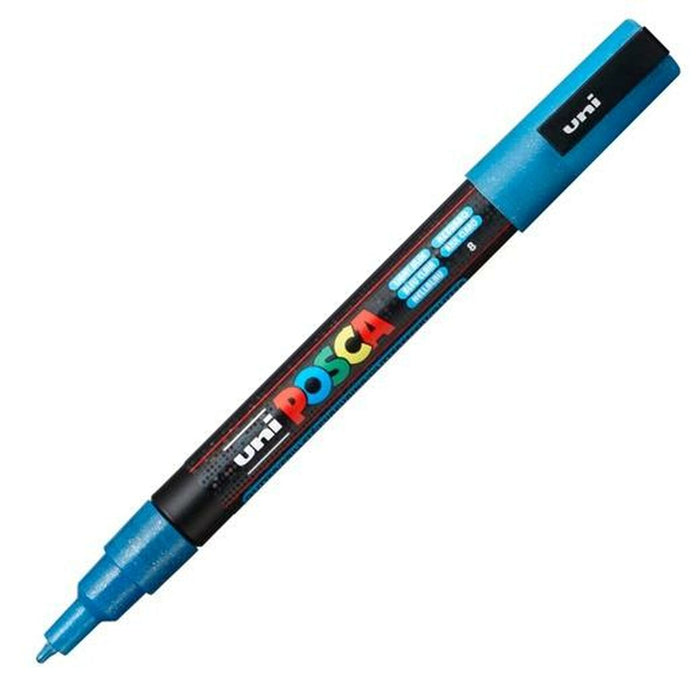Marker POSCA PC-3ML Albastru Albastru deschis (6 Unități)