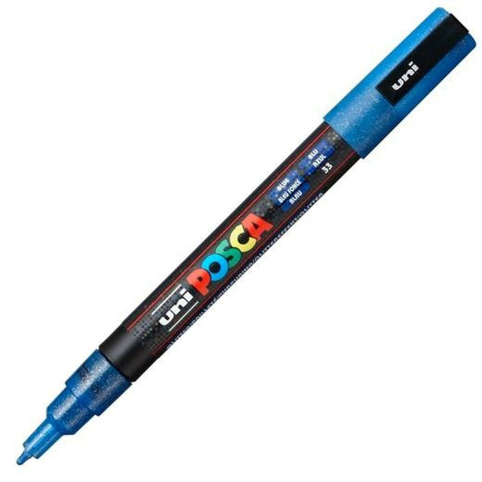 Marker POSCA PC-3ML Albastru (6 Unități)