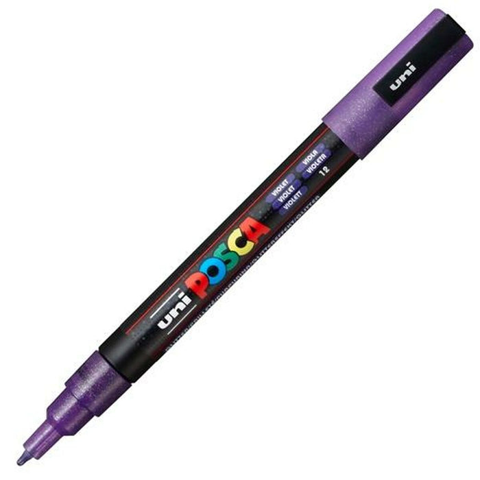 Marker POSCA PC-3ML Violet (6 Unități)