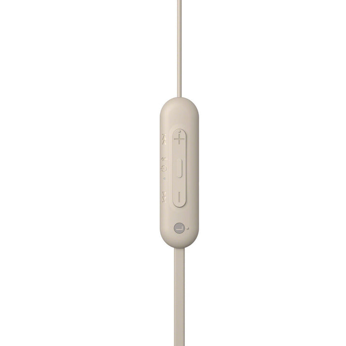 Căști Bluetooth Sony WI-C100 Bej