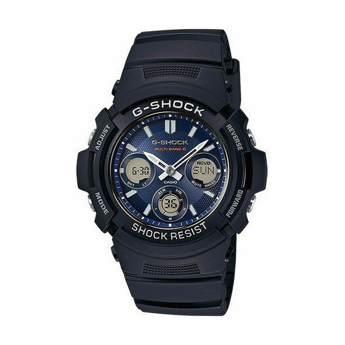 Ceas Bărbați Casio G-Shock AWG-M100SB-2AER Negru
