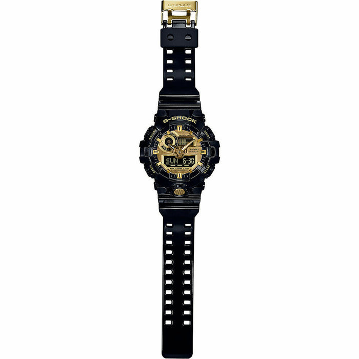 Ceas Bărbați Casio G-Shock GA-710 Ø 49 mm Negru Aur