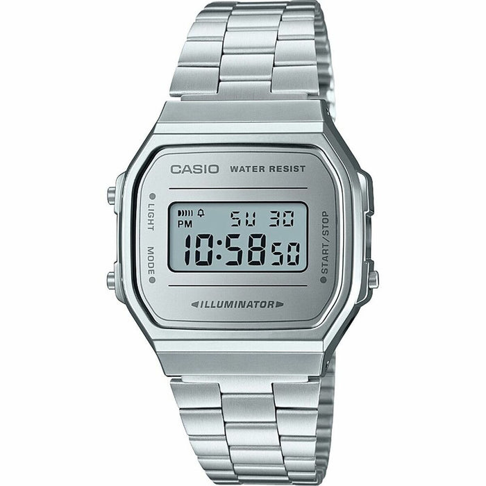 Ceas Bărbați Casio A168WEM-7EF Gri Argintiu