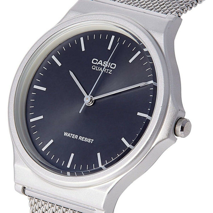 Ceas Unisex Casio MQ-24M-1EDF Negru Argintiu (Ø 35 mm)