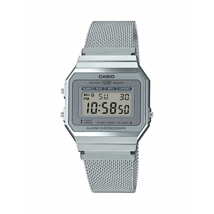 Ceas Bărbați Casio A700WEM-7AEF Argintiu