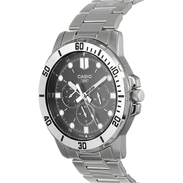 Ceas Bărbați Casio COLLECTION Negru Argintiu (Ø 45 mm)