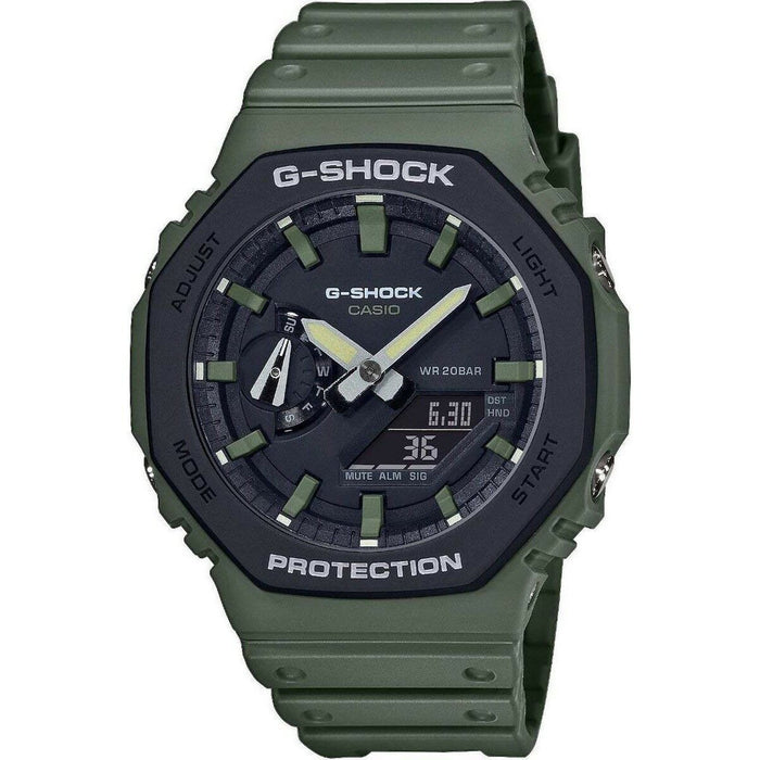 Ceas Bărbați Casio G-Shock OAK LAYERED BEZEL Negru (Ø 44,5 mm) (Ø 45 mm)