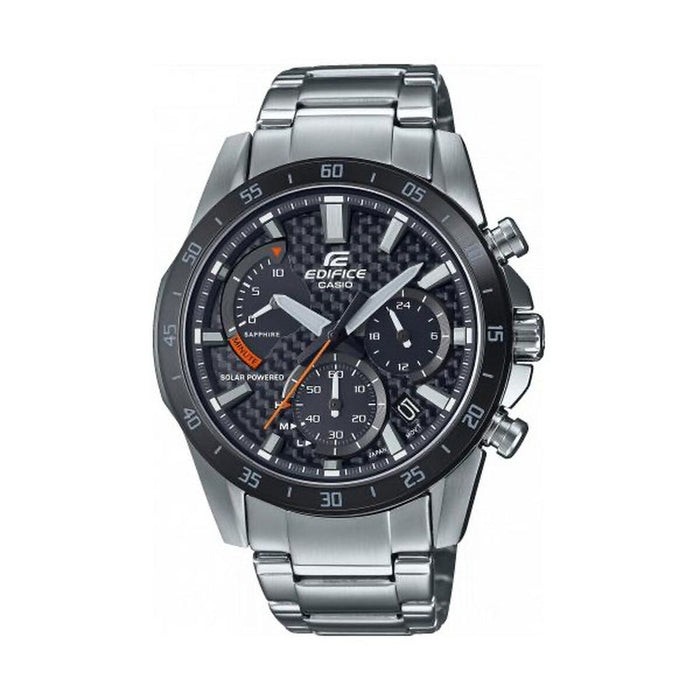 Ceas Bărbați Casio CARBON SOLAR BOLD DESIGN Gri Argintiu (Ø 45 mm)