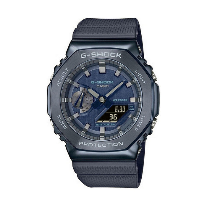 Ceas Bărbați Casio G-Shock OAK METAL COVERED - Blue (Ø 44,5 mm) (Ø 45 mm)