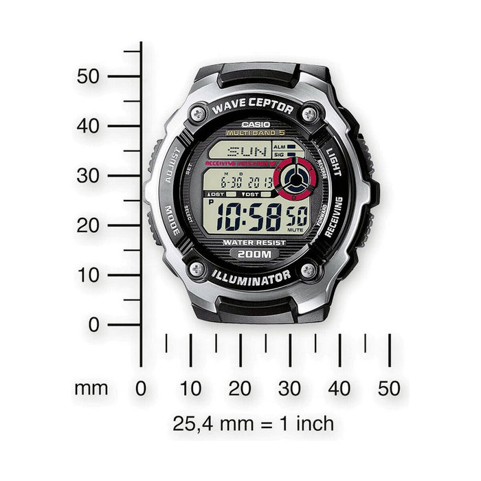 Ceas Bărbați Casio WV-200RD-1AEF (Ø 47 mm)
