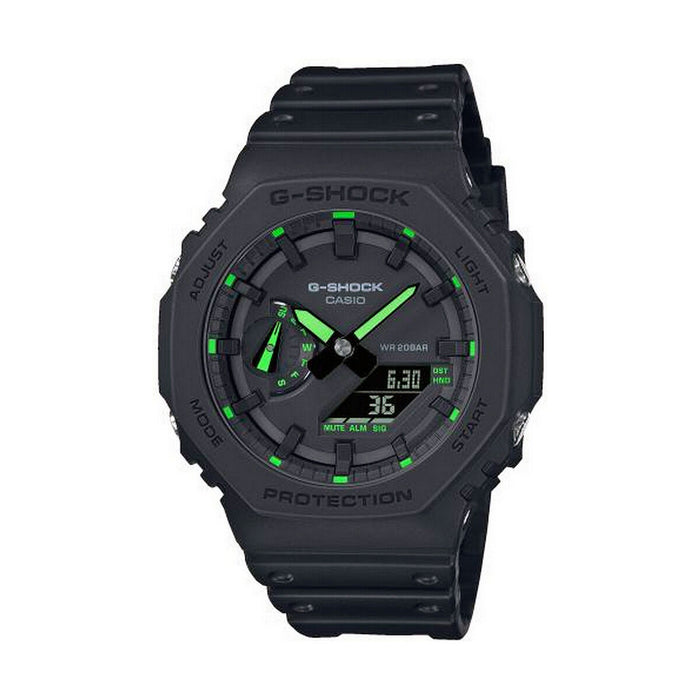 Ceas Bărbați Casio G-Shock OAK - Neon Green Index (Ø 45 mm)