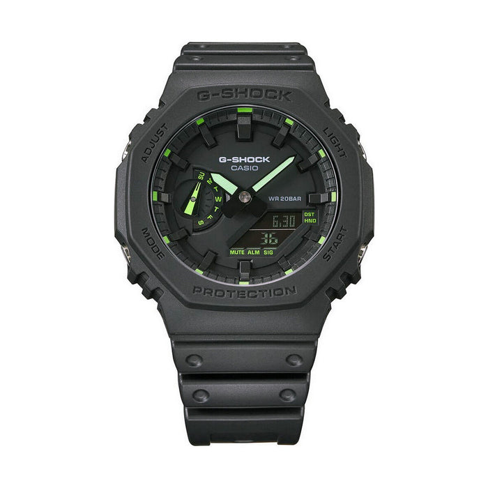 Ceas Bărbați Casio G-Shock OAK - Neon Green Index (Ø 45 mm)