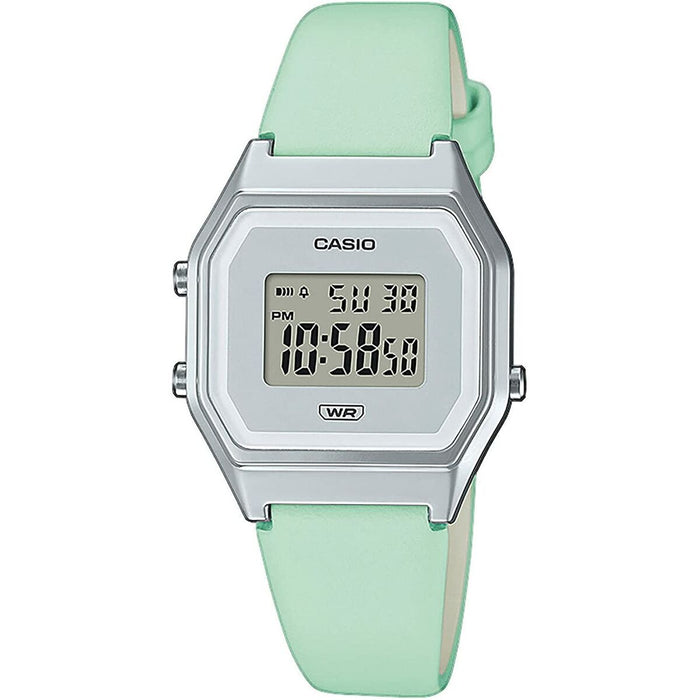 Ceas Bărbați Casio LA680WEL-3EF Verde